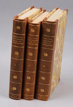 BÖCKER, vol I-III, "Hemliga handlingar hörande till Sveriges historia...Gustaf III:s anträde till regeringen", Stockholm 1821-25.