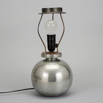 BORDSLAMPA, tenn, Sylvia Stave, CGH, 1933.