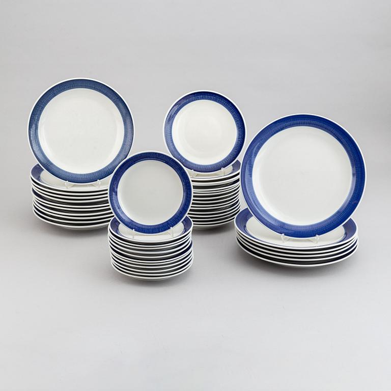 Hertha Bengtson, tallrikar, 44 st, "Koka", Rörstrand.