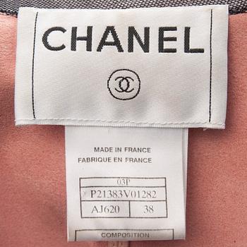 LÄDERJACKA, Chanel.