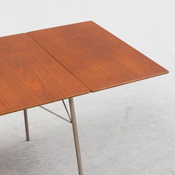 Arne Jacobsen, a model '3601' teak dining table, Fritz Hansen, Denmark, 1960's.