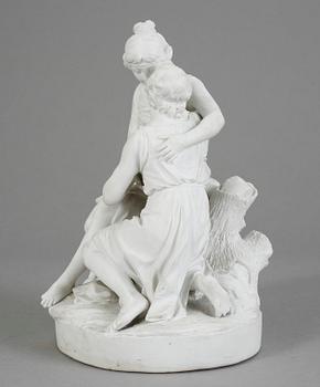 FIGURIN, parian, kring sekelskiftet 1900.