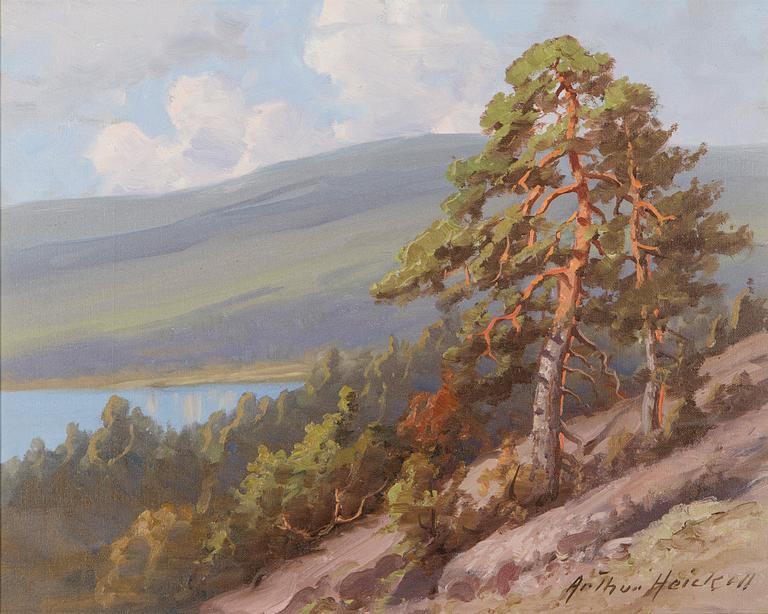 Arthur Heickell, Maisema.