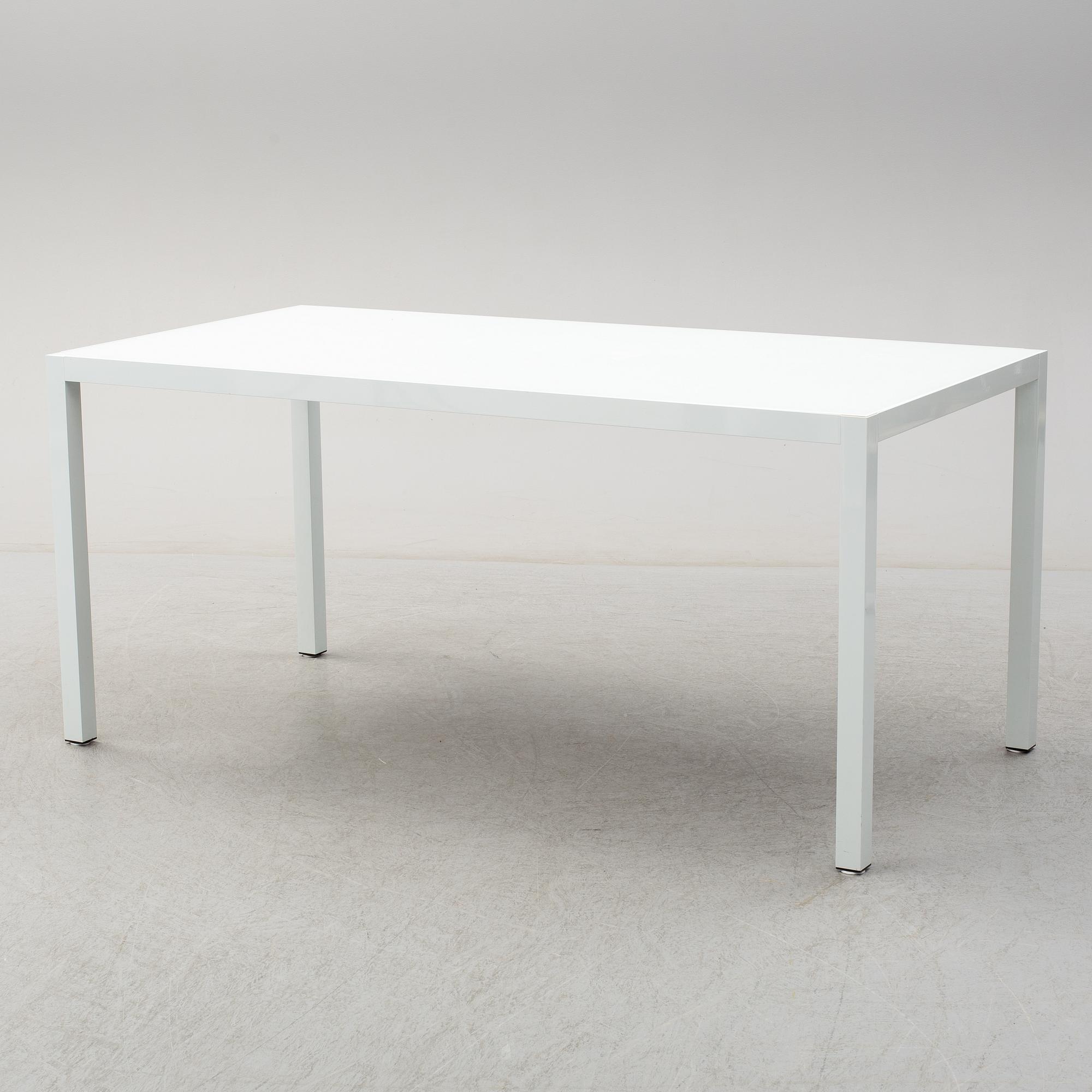 A 21st century table 'Lim 3.0' by Bruno Fattorini, MDF, Italy.