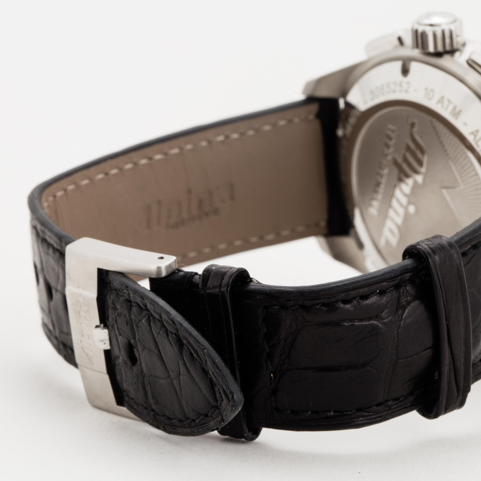 Alpina, Alpiner 4, Flyback chronograph. wristwatch, 45 mm.