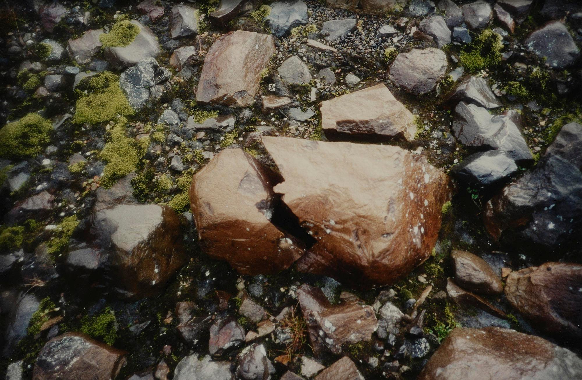 Olafur Eliasson, "Stone Series", 1998.