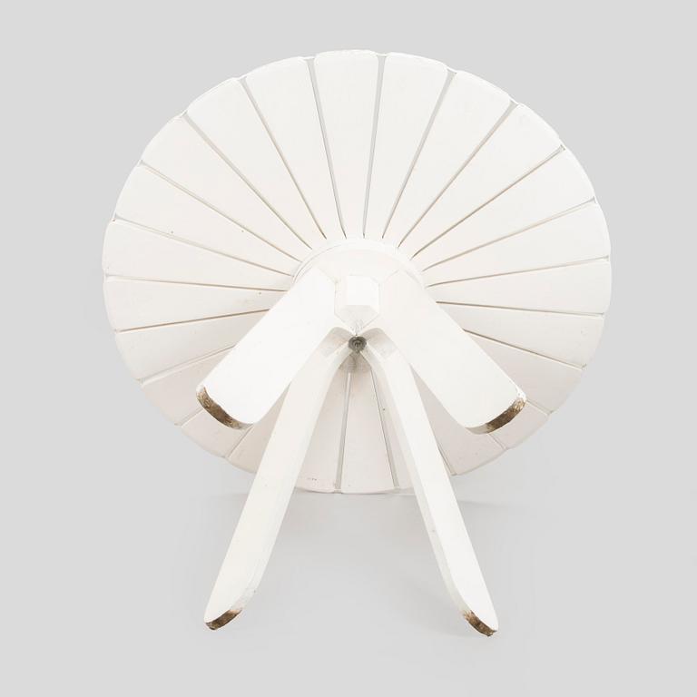 Alvar & Aino Aalto, trädgårdsgrupp, 5 delar, "Aurinko"-serien, O.Y. Huonekalu- ja Rakennustyötehdas A.B. 1957.