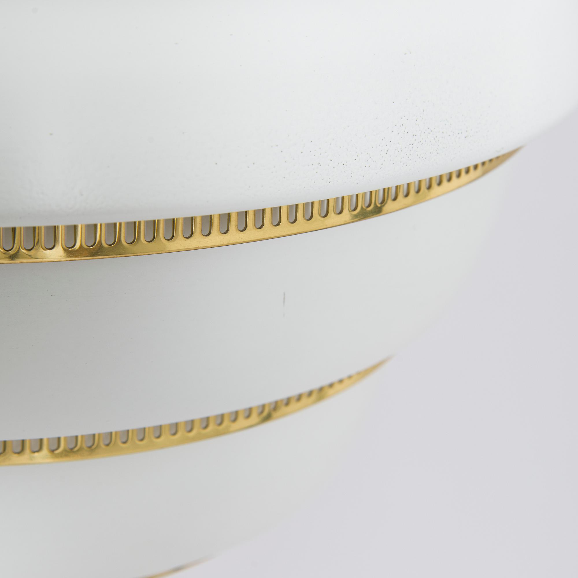 Alvar Aalto, ceiling lamp, "Beehive" A331, Valaisinpaja / Artek, late 20th century.