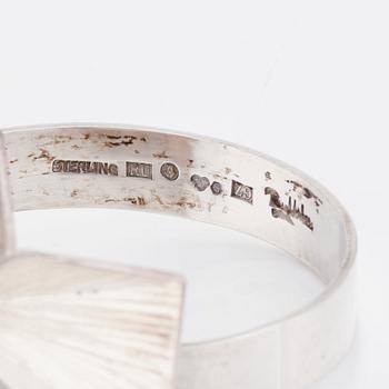 Rey Urban, armband sterlingsilver, Stockholm 1974.