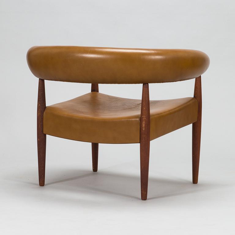 Nanna Ditzel, nojatuoli, "Ring chair", Getama 1960-luku.