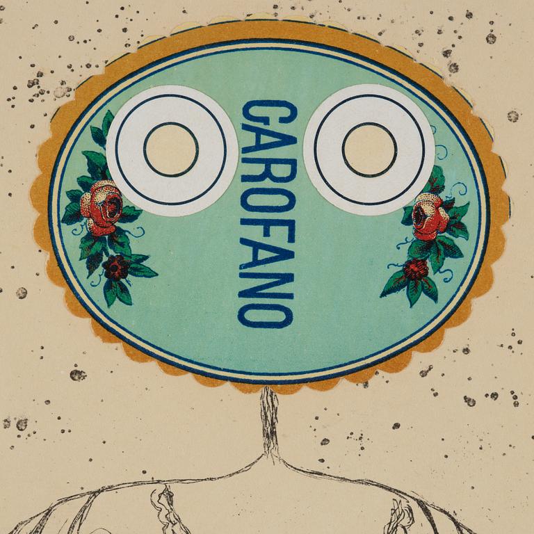 Enrico Baj, "Garofano".