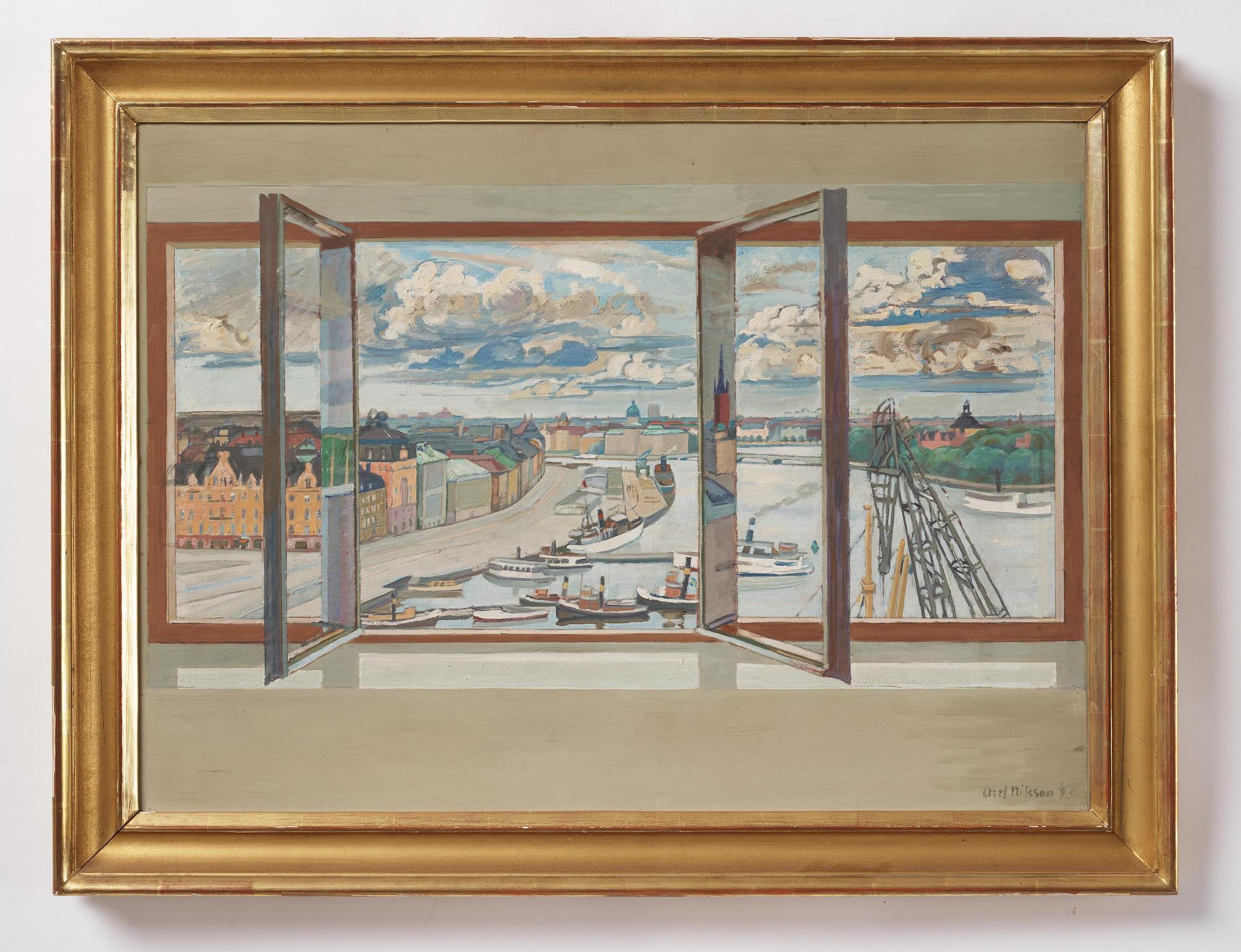 Axel Nilsson, View of Stockholm.