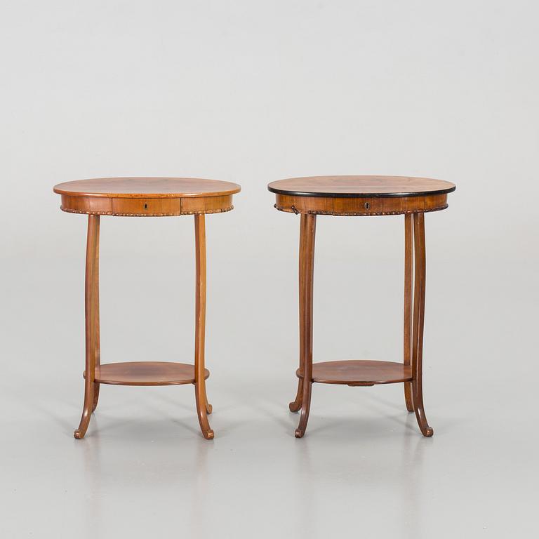 A pair of Neo-Rococo side tables later part of the 20th century.