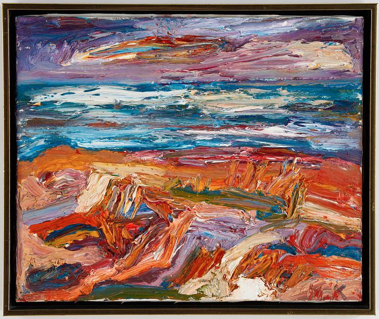 Mauritz Karström, oil on canvas, signed. dated 2004 verso.