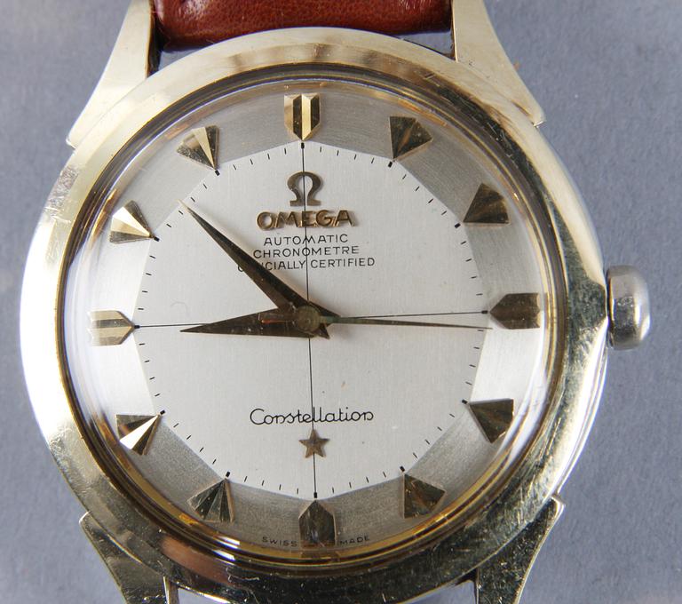 HERRARMBANDSUR, Omega Constellation, 1950-tal.