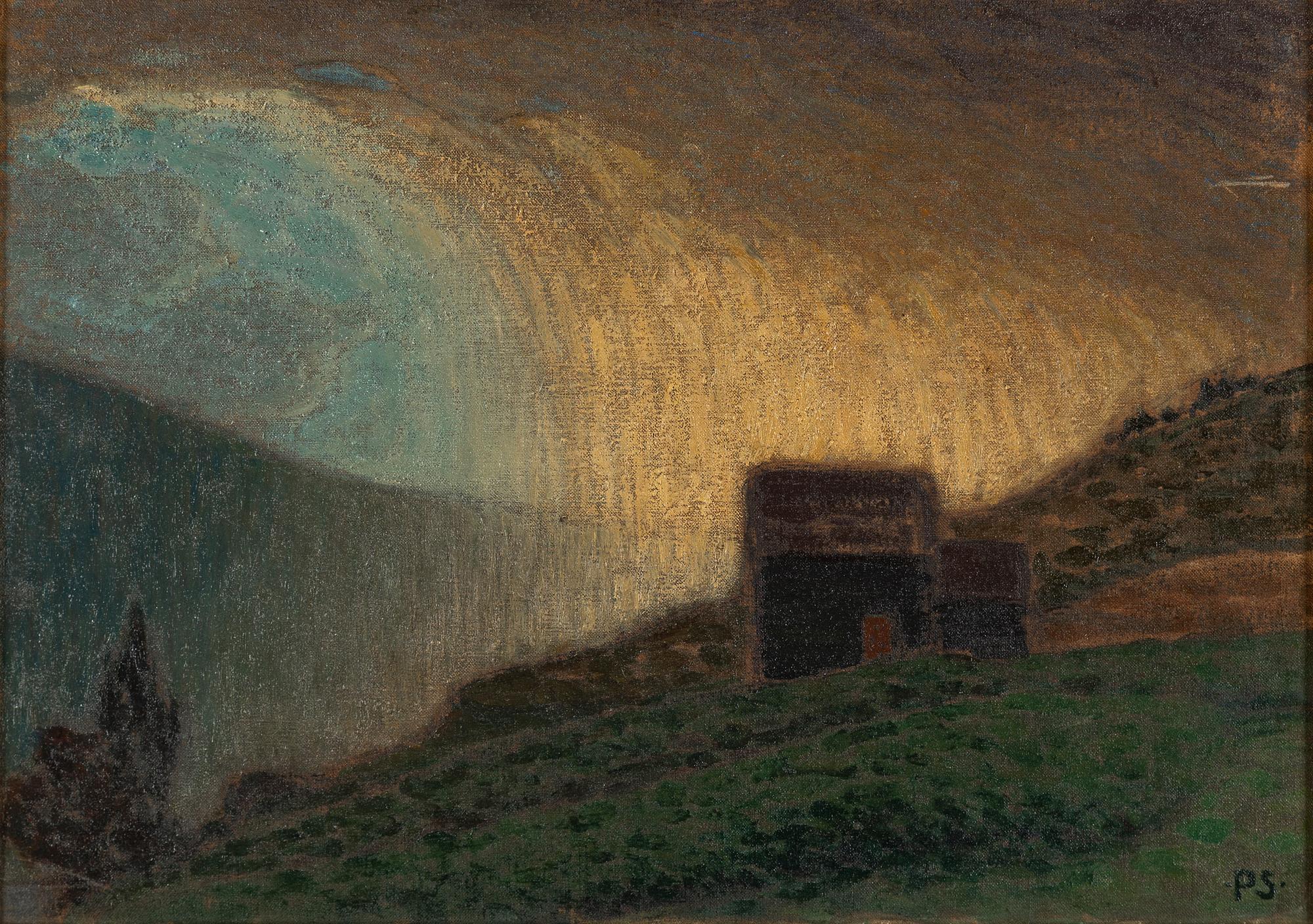 PELLE SWEDLUND, oil on canvas, signed.