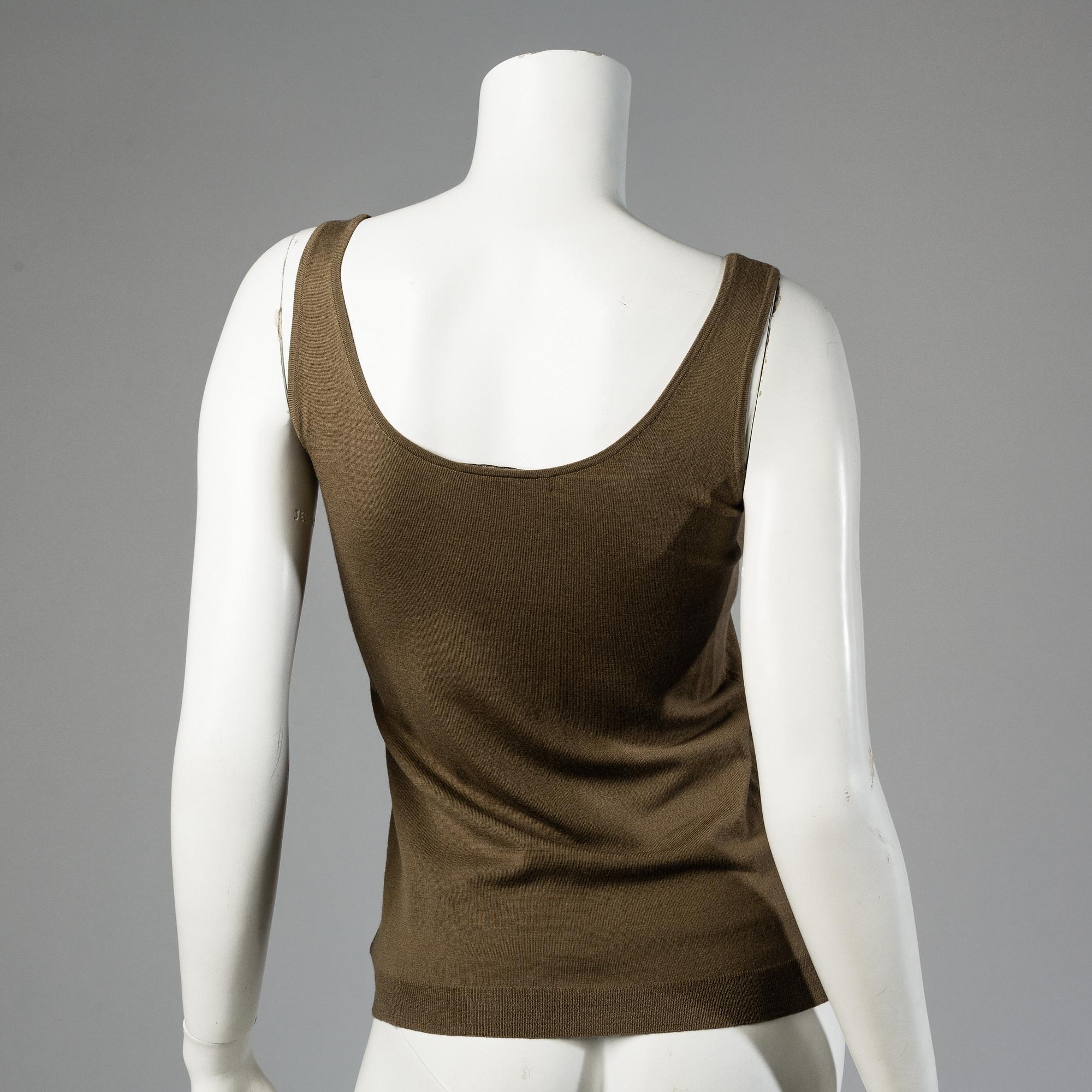 Skirt and two tops by Ralph Lauren.