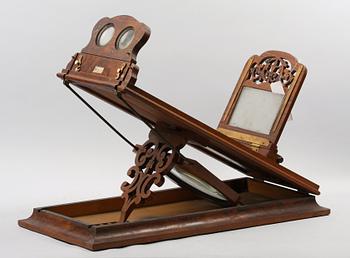 GRAPHOSCOPE, trä, 1800-talets andra hälft.