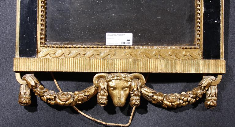 SPEGEL, gustaviansk, Köpenhamn, sent 1700-tal.