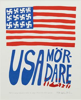 Carl Johan De Geer, "USA Mördare" (Large image).