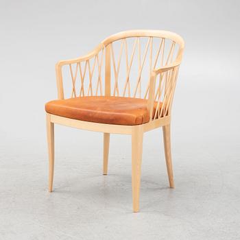 Carl Malmsten and Julia Greek, a 'Widemar' armchair, Stolab, Sweden, 2019.