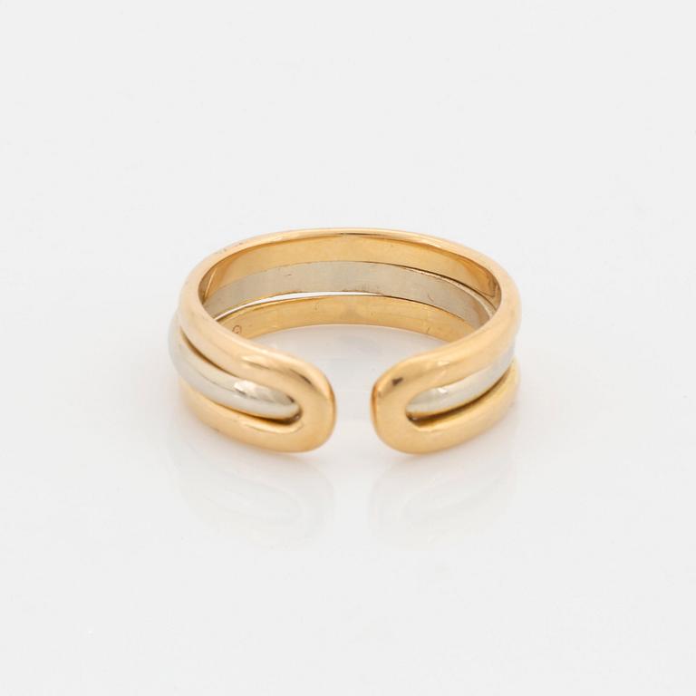 Van Cleef et Arpels armband och ring 18K guld.