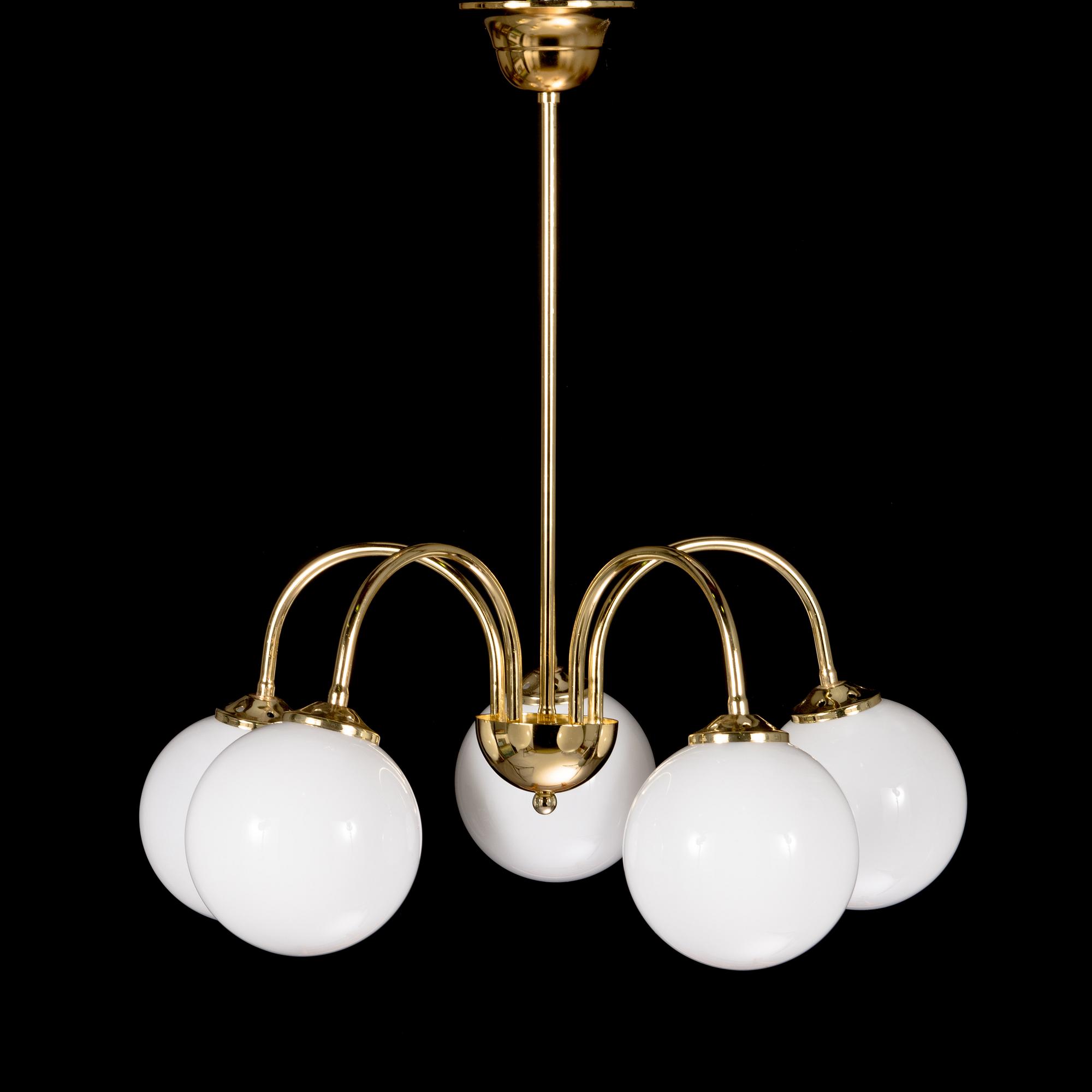 A ceiling lamp model 2024/5, for AT-valaisin Finland, late 20th century.