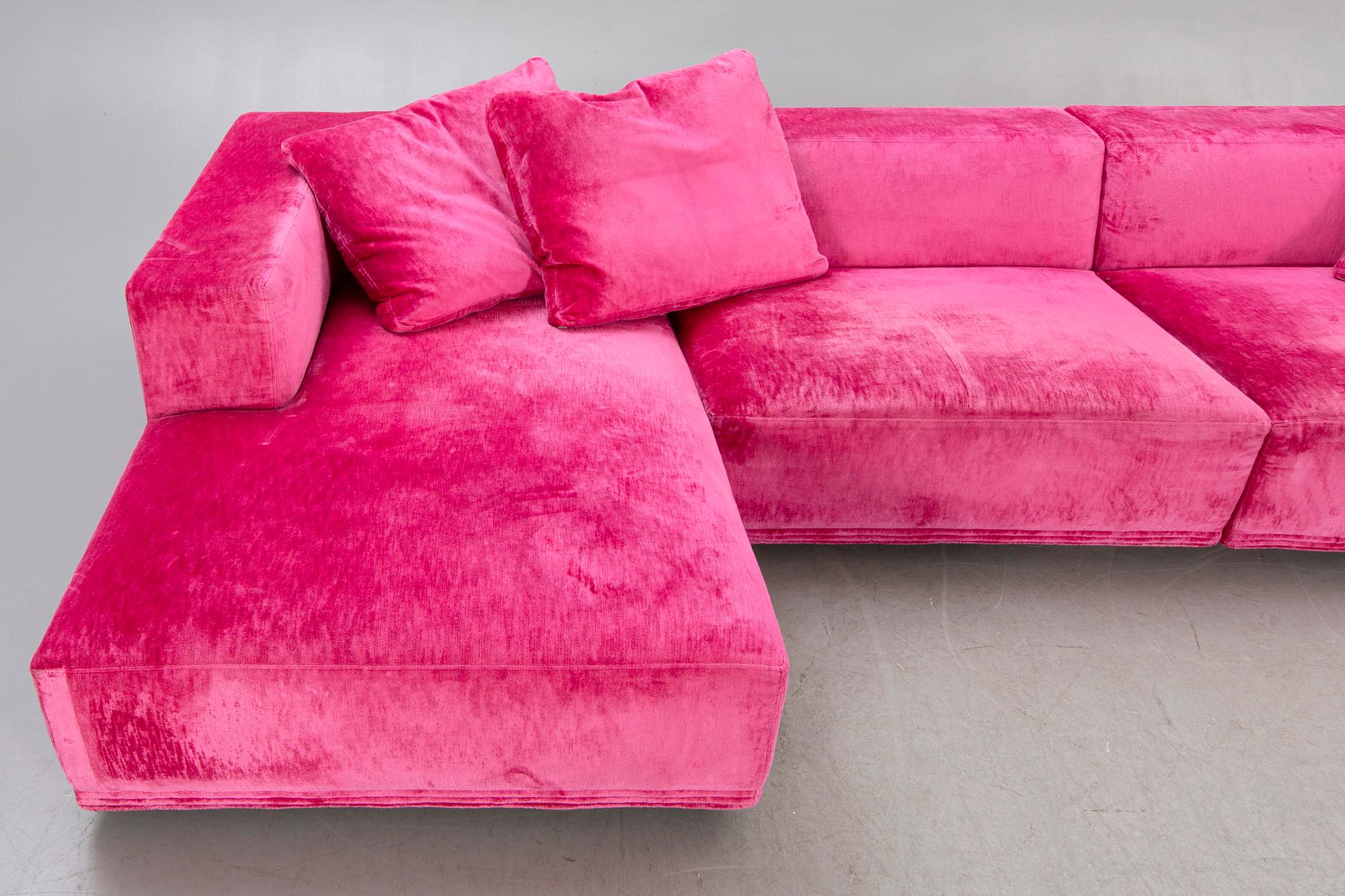 Modular sofa, Eilersen "Cube" 2000s.