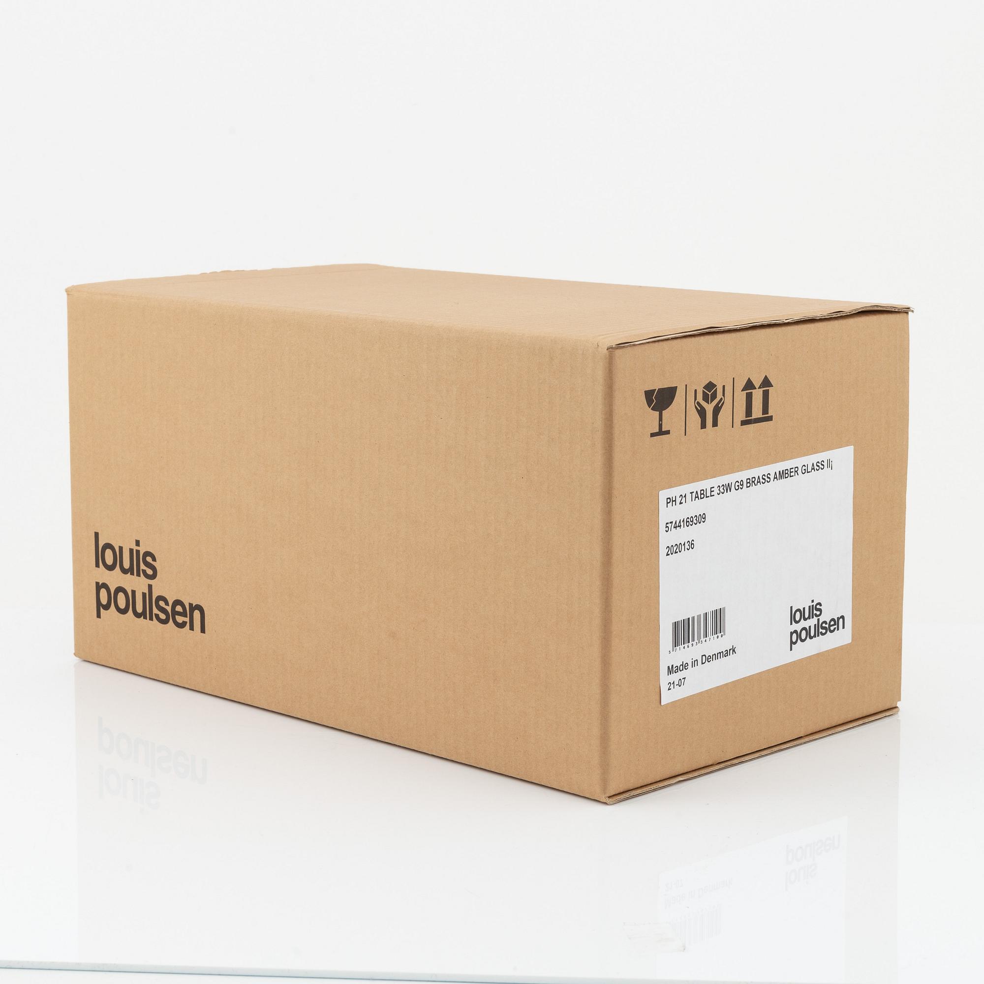 Poul Henningsen, bordslampa, "PH 2/1 Limited Edition", Louis Poulsen, Danmark, 2020.