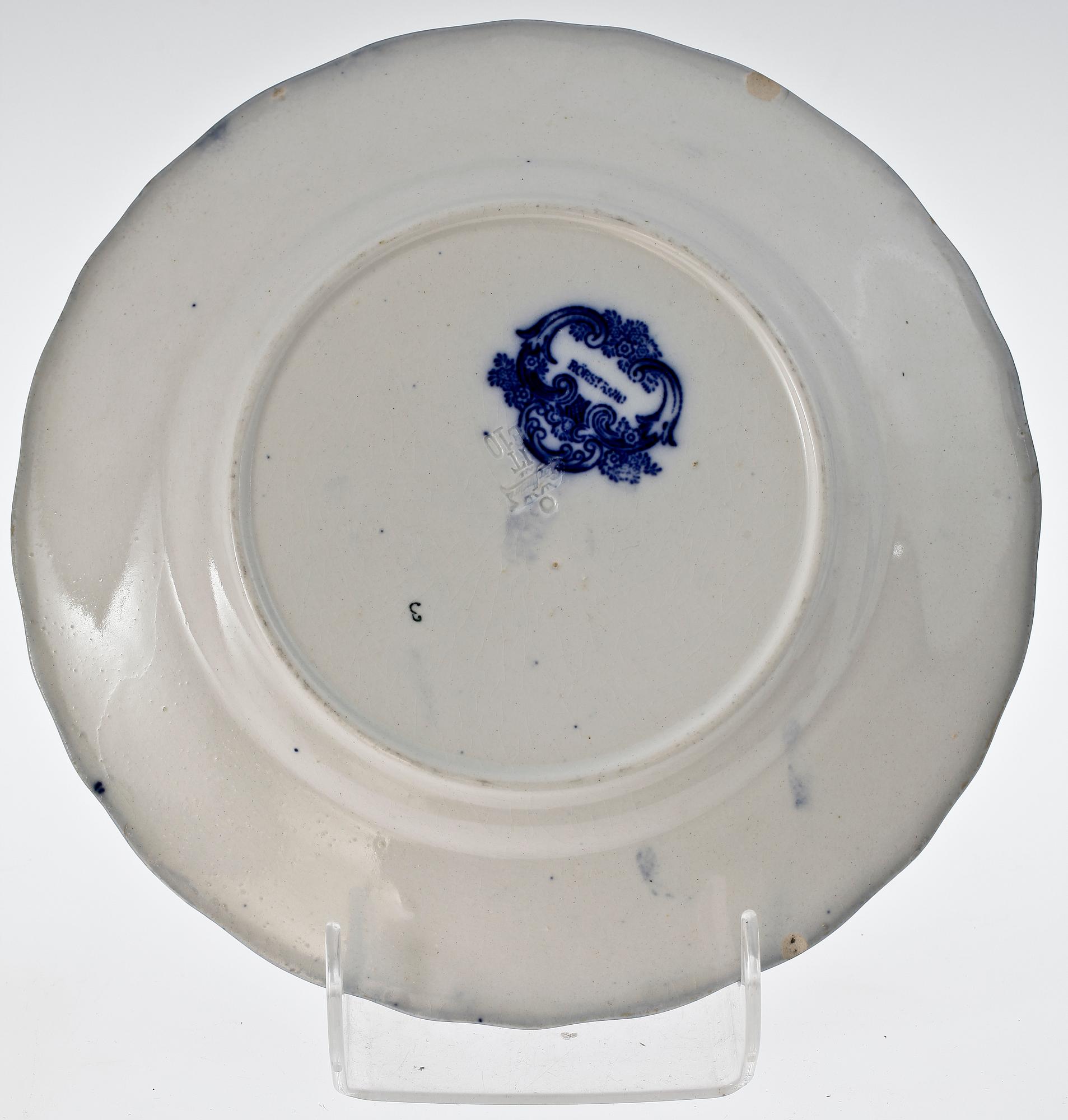 BLÄCKHORN, glas, silver, CG Hallberg, 1917.