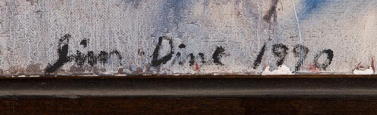 Jim Dine, "The fall from Grace III".