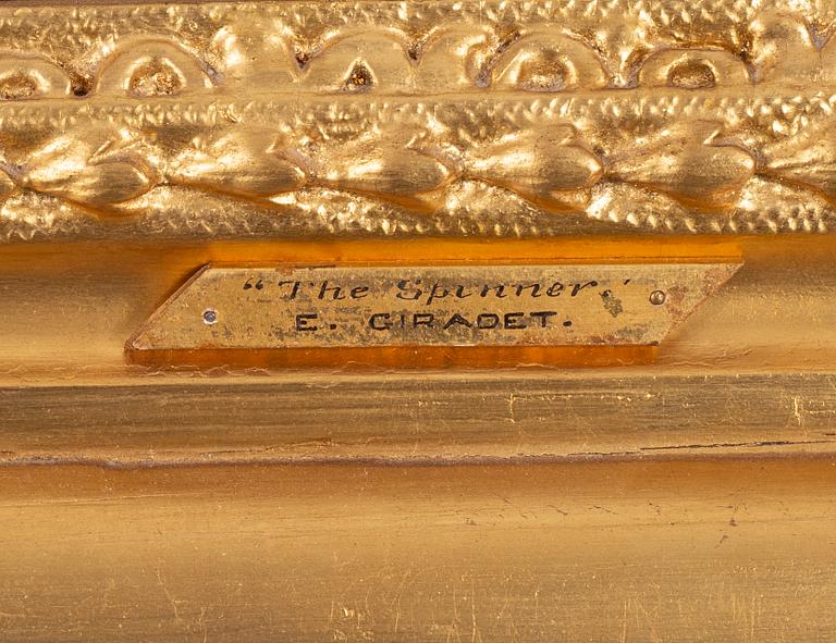 E. Girardet, "The Spinner".