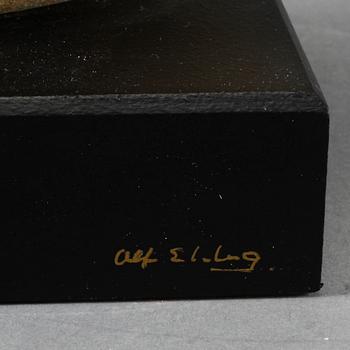 ALF EKBERG, skulptur, stengods, signerad.