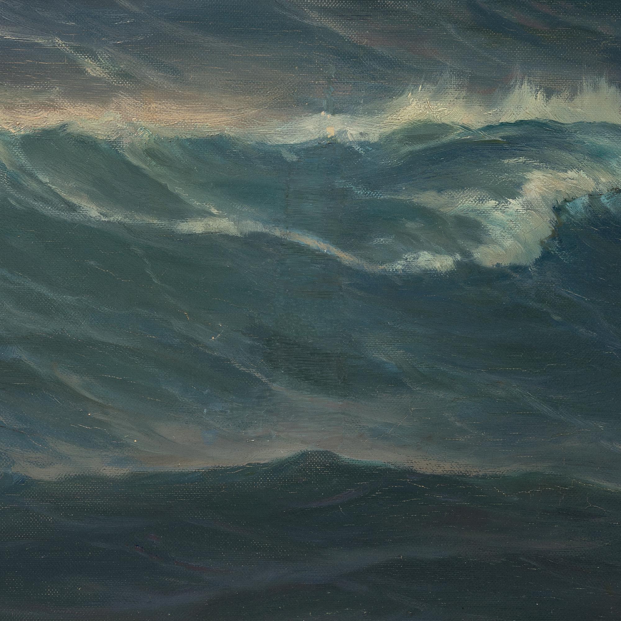 Martin Franz Glüsing, Fullriggare med fördevind.