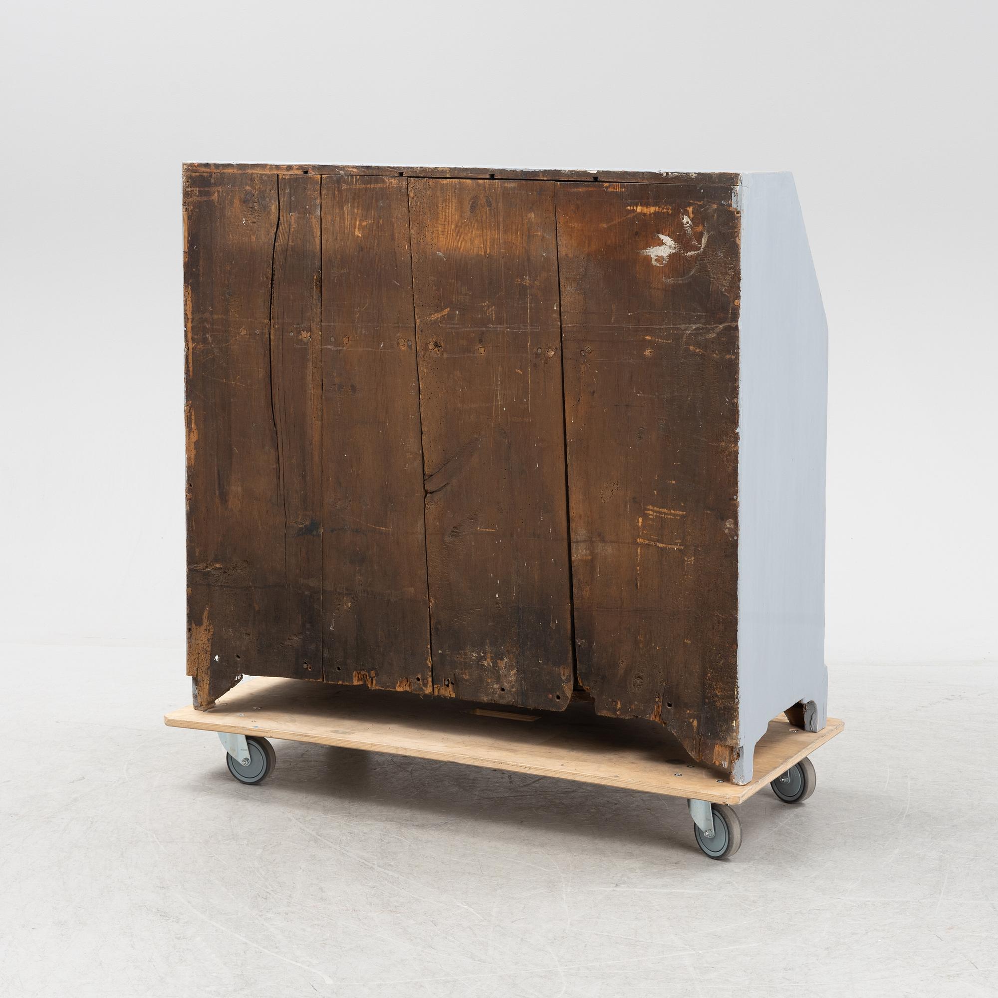 An early 19th century secretaire.