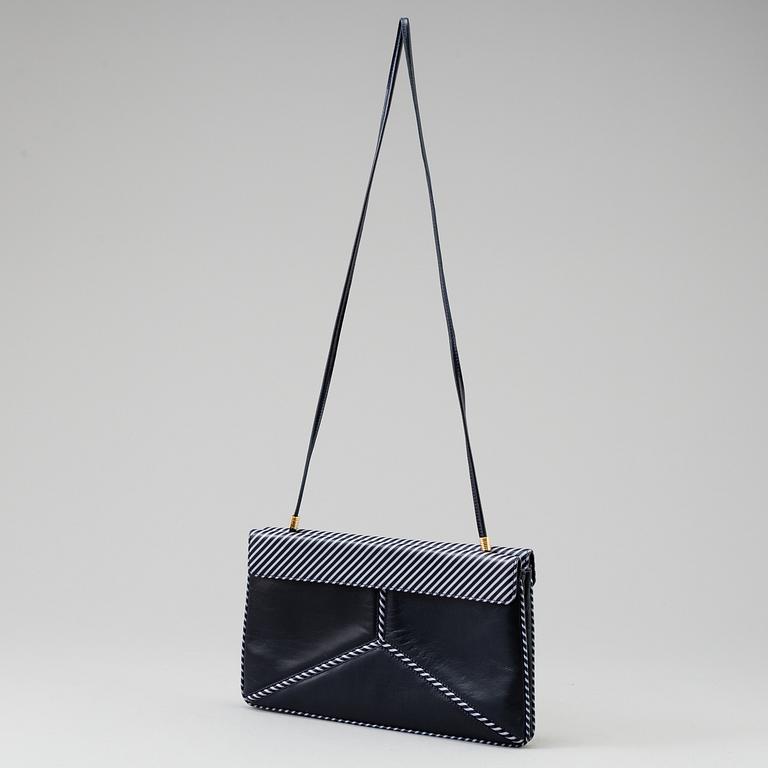 VALENTINO GARAVANI, a leather clutch from Les Sacs, 1980's.