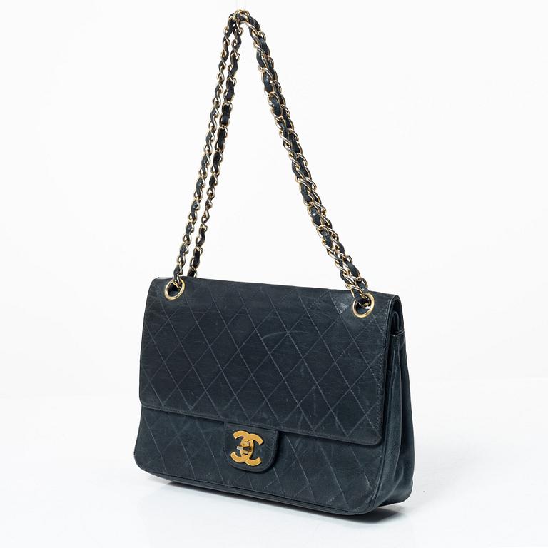 Chanel, Bag, "Double Flap Bag", 1980s.