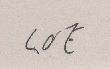 Lars Olof Loeld, "This childish face...".