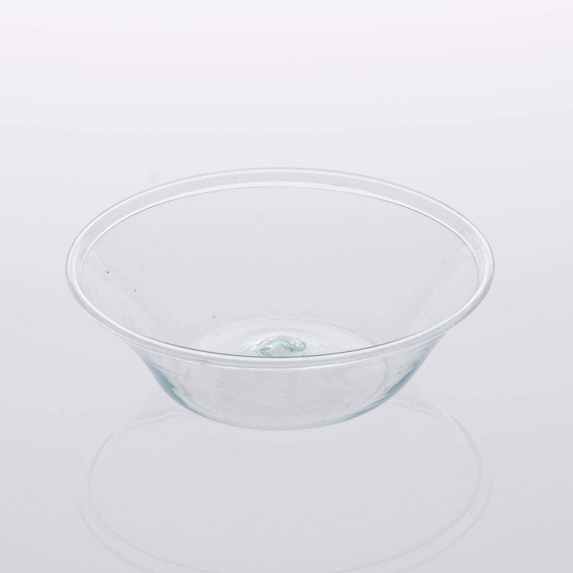 FILBUNKAR, 2 ST, glas, 1800-talets slut.