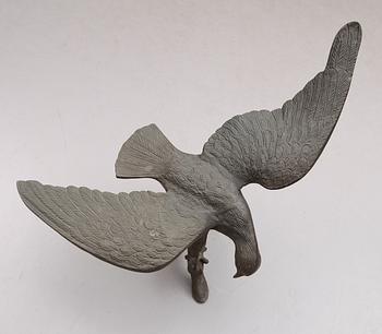 SKULPTUR, bronserad metall, England, 1900-/2000-tal.