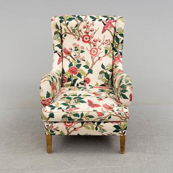 A second half of the 20th century 'Oskar' easy chair by Carl Malmsten.