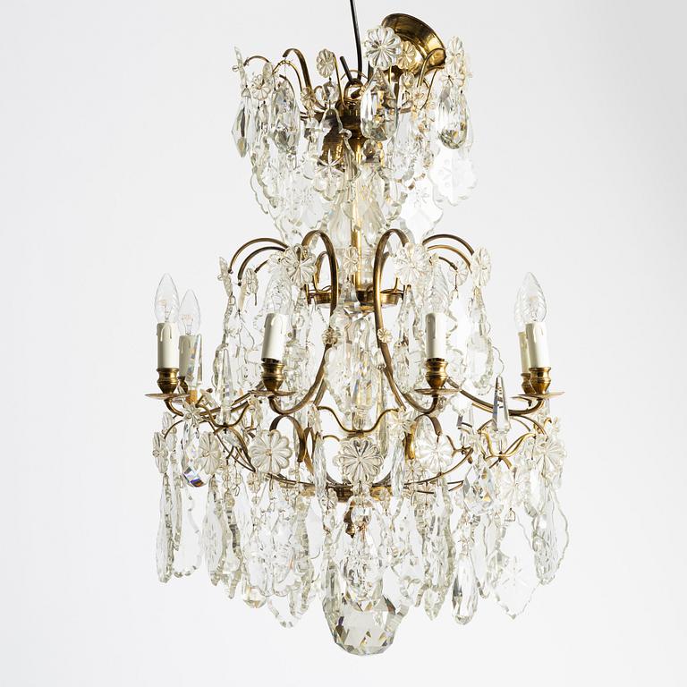 Chandelier, Baroque style, 20th century.