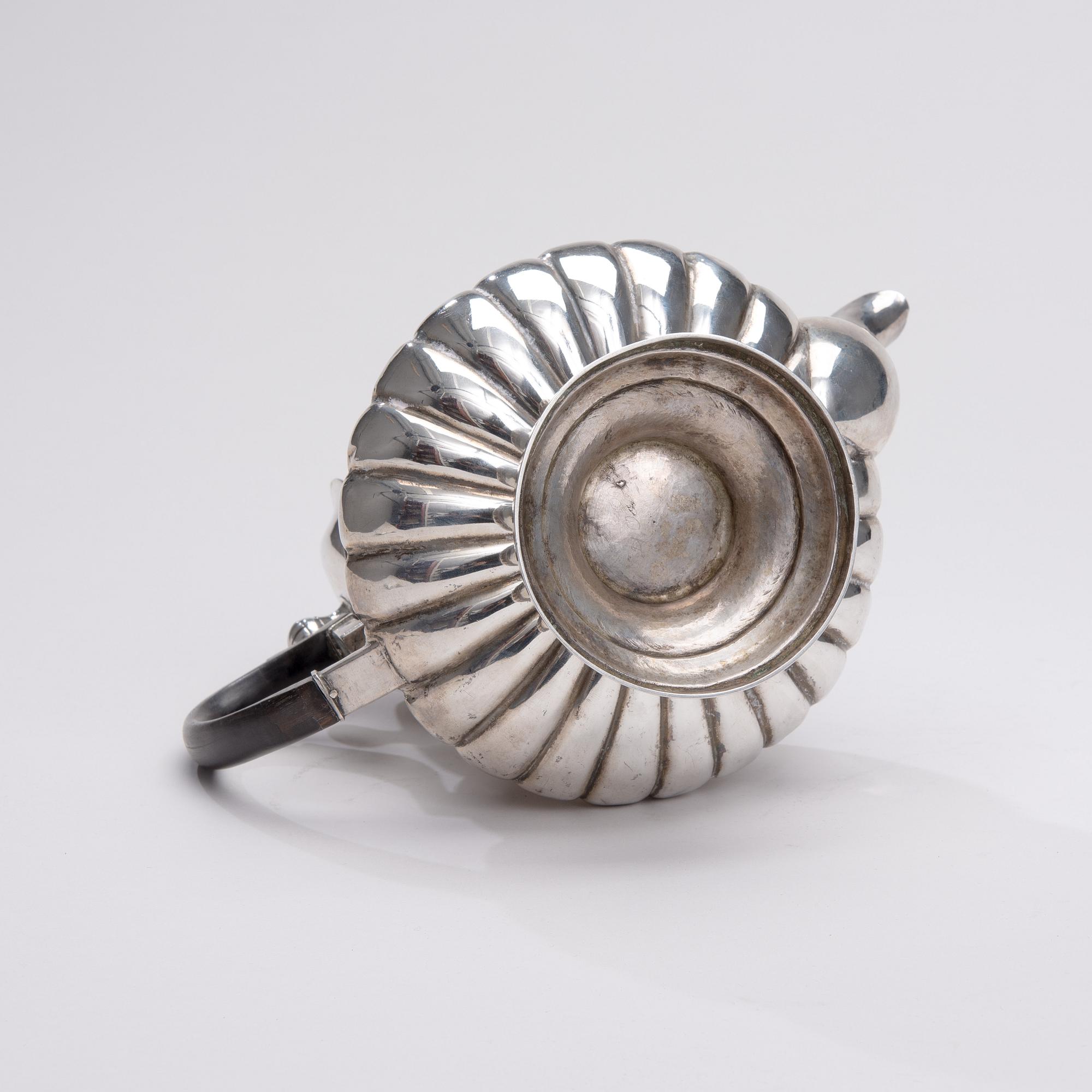 COFEE POT, silver, Adam Ingman Kuopio 1836, weight 542 g.