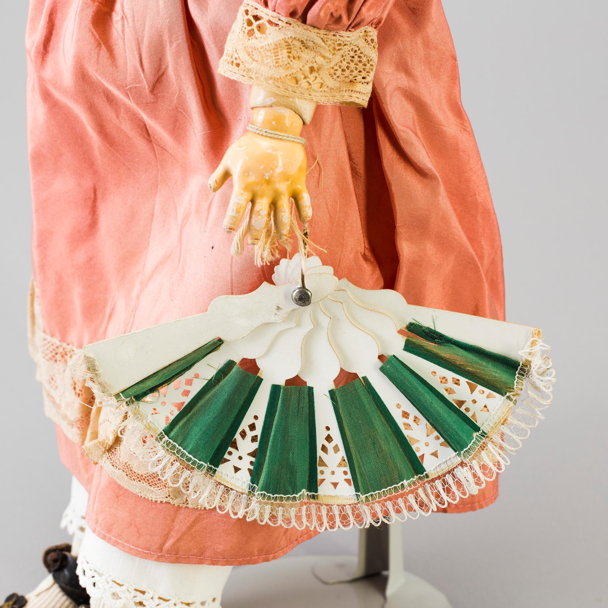 A bisque head doll 117A by Kämmer & Reinhardt, Germany, ca 1911.