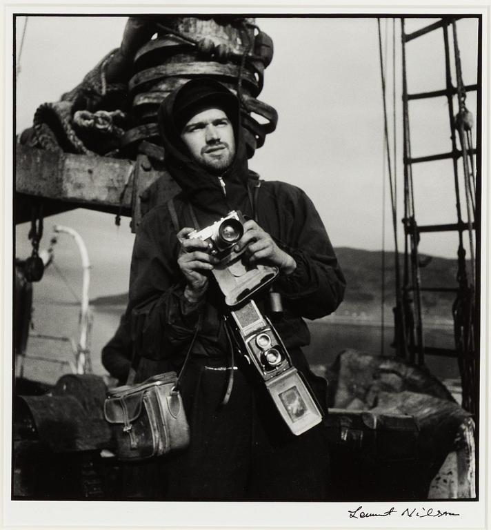 Lennart Nilsson,  "Isbjörnsjakt vid Hvitøya (Vitön), Svalbard, Norge 1947".