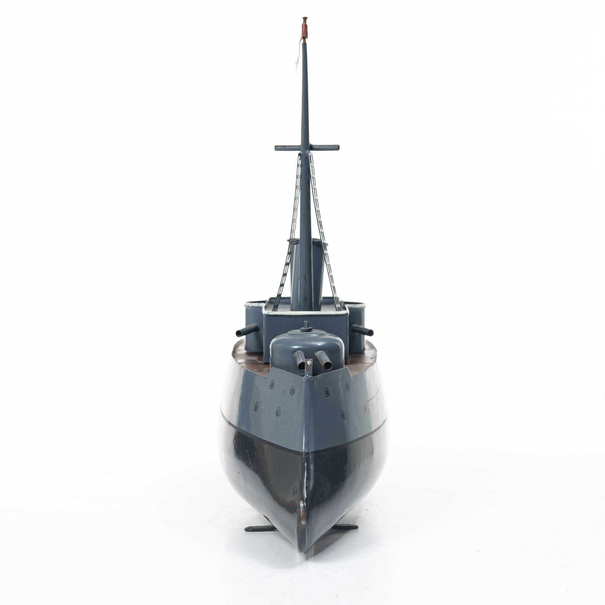 Bing Werke, gunboat, Germany, first half of the 20th century.