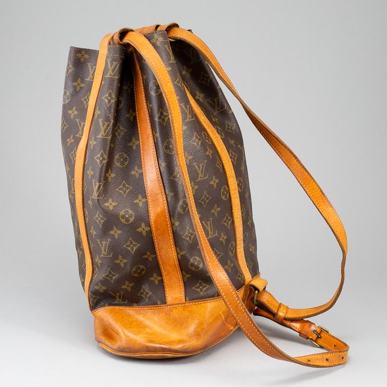 LOUIS VUITTON, a 'Randonne' monogram canvas handbag.