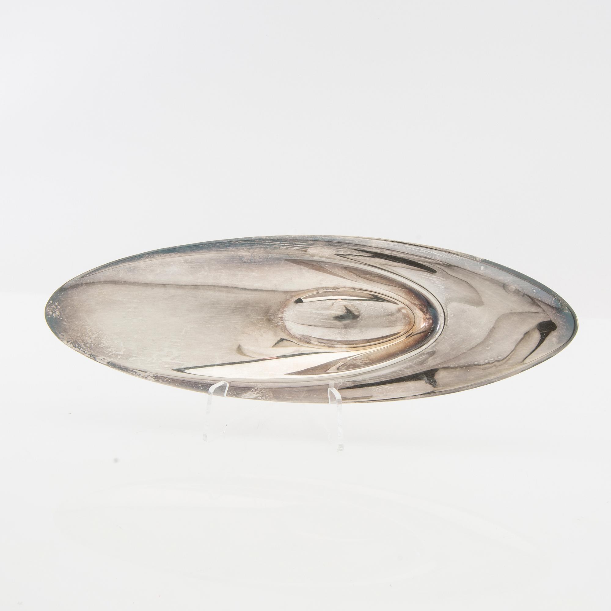 Tapio Wirkkala, fat, silver, TW 114, Kultakeskus, Tavastehus 1962. Modellen formgiven 1956.