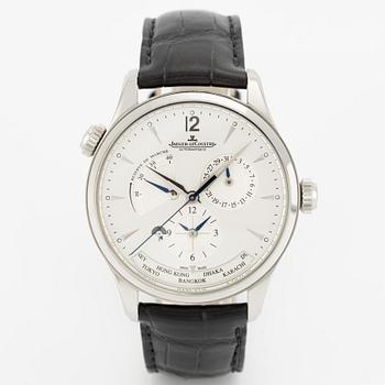 Jaeger-LeCoultre, Master Control Geographic, wristwatch, 39 mm.