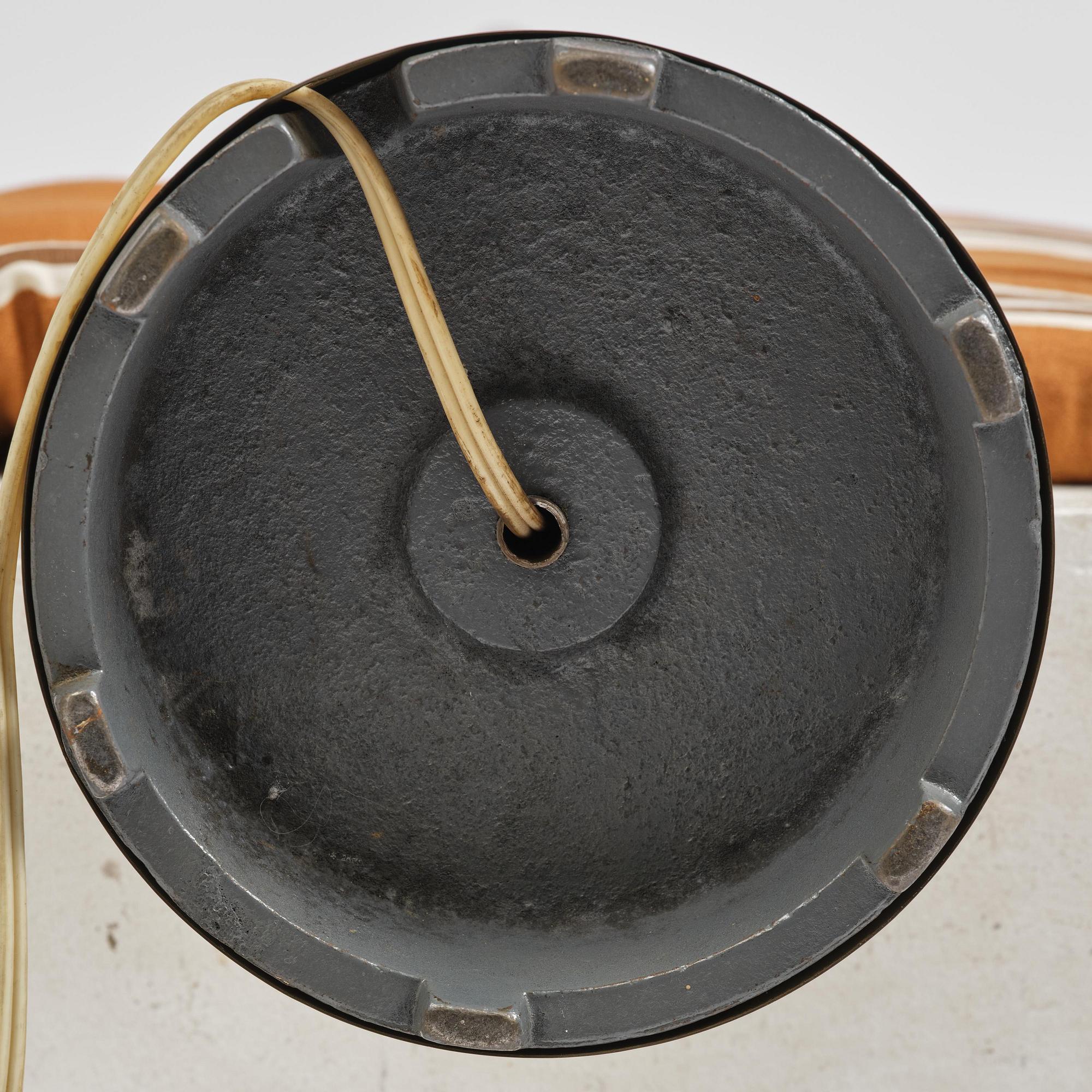 Hans Bergström, a floor lamp model 568, Ateljé Lyktan, Åhus, 1950s.